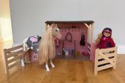 Our Generation-Saddle-Up Stables-horse barn/playset