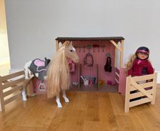 Our Generation-Saddle-Up Stables-horse barn/playset