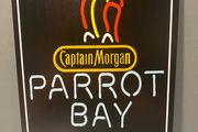Captain Morgan neon style Tin Metal Sign