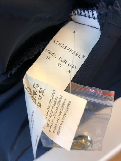 Navy coat (size 10)