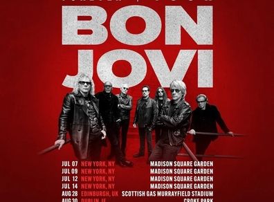 2 Bon Jovi Tickets For Sale