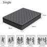 Single Mattress 3FT, 10 Inch Foam and Spring Hybrid Mattress Image 7