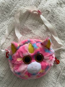TY little unicorn bag like new