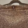 Gold sequin skirt, size 12 Image 6