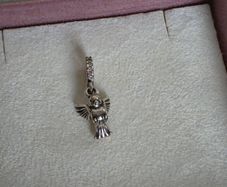 Pandora dove of peace dangle charm perfect condition fully hallmarked