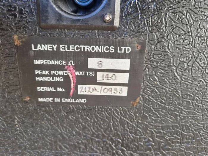 Laney 2x12 Guitar Cabinet