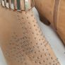 JEFFREY CAMPBELL Benater Nude Leather ankle boots Sz 8UK - Rrp 205 (New) Image 3