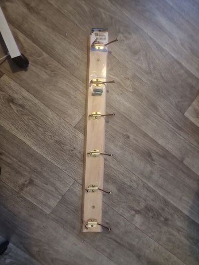 pine coat rack