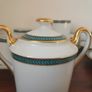 Limoges Laurier Blue Ceralene Tea Set Image 7