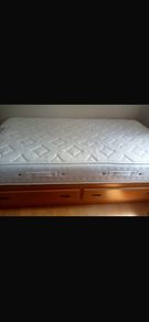 Bespoke Solid Wood Bed & Mattress for Sale