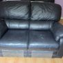 Two seater couch with recliners Image 2