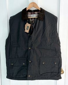 Hoggs of Fife XL Padded Waxed Waistcoat