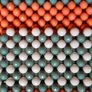 unusual vintage style orange beaded bag Image 6