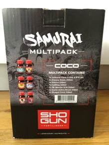 Shogun Coco, Multipack Samurai fertilisers BN