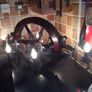 Vintage Cartwheel Gothic Style Chandelier Image 3