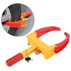 New Heavy Duty Security Wheel Clamp 2 Key Anti-Theft Lock Car Trailer Caravan