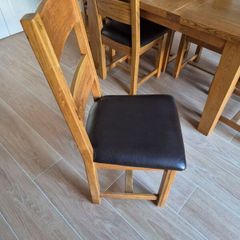 Dining table and 6 chairs