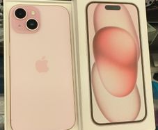 Apple iPhone 15 128GB Unlocked Pink with Box (LCD Has a Small Crack) , Its Original Battery Health: 86%
