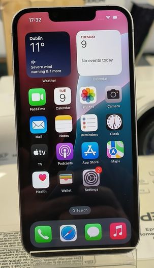 Apple iPhone 14 128GB LOCKED TO THREE Network Purple (Battery: 76%)