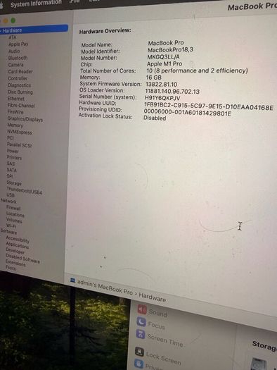 Macbook Pro 1416GB RAM 1TB SSD - Perfect