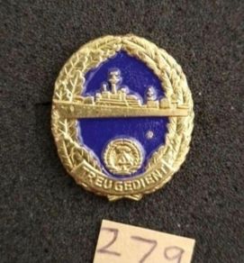 East German, Ddr, Medal /badge, Military Medal, Nva, Stasi ,,,(279)