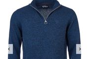 Barbour Mens Wool Sweater Jumper
