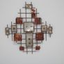 Vintage Brutalist Wall Sculpture in Torch-Cut Metal Image 2
