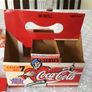 Coca Cola bottles carrier Rare Super Bowl XXIX and Christmas Image 2