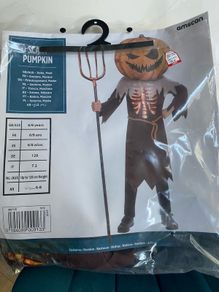 costume scary pumpkin