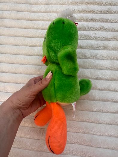 Vintage Playmakers Green Tweety Bird Plush approx. 22 cm. (without legs) Used Please see photos