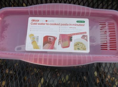 New Microwave Pasta Cooker