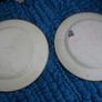 2 Antique Tin Plate Metal Box Co Portland Ware MELODY Shepherds Romantic 10" Wear Image 8