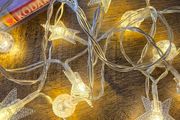 String of LED lights - moons &amp; stars