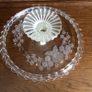 Stunning Vintage West German Walther Glass Cake Stand Image 5