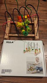 MULA Wooden Bead Roller Coaster
