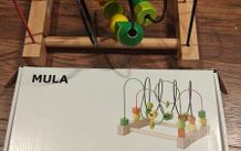 MULA Wooden Bead Roller Coaster