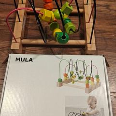 MULA Wooden Bead Roller Coaster