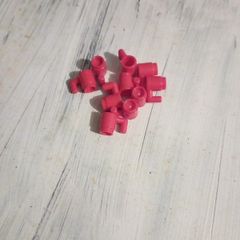 lego minifigure accessories red cup 10 pieces