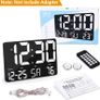 11.5" Digital Calendar Alarm Clock with Wireless Remote Control Image 7