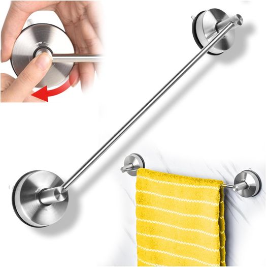 Suction Towel Rail Bathroom 428 Cm Vacuum Hand Towel Holder Stainless ...