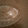 Oval Cut Glass Serving Dish Image 4