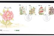 1990 Ireland Fauna &amp; Flora (Garden Flowers) Commemorative Stamps An Post First Day Cover (FDC)