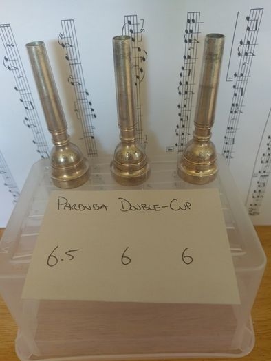 trumpet mouthpieces. Marcinkiewicz signature models.