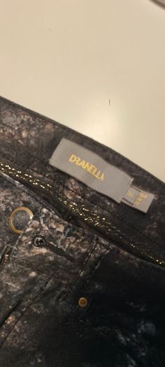 Dranella Printed Cargo Jeans / Skinny Trousers - Size 36 (UK 8/10)