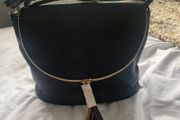 Dark navy shoulder bag