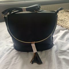 Dark navy shoulder bag