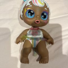 Cute rainbow Baby doll