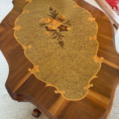 Vintage Italian Marquetry Coffee Table