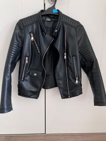 Zara Faux Leather Black XS