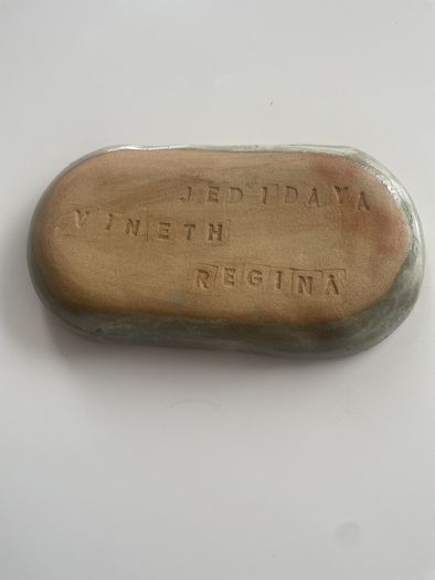 Vintage Pottery Trinket Dish